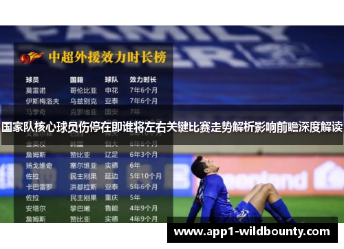 国家队核心球员伤停在即谁将左右关键比赛走势解析影响前瞻深度解读
